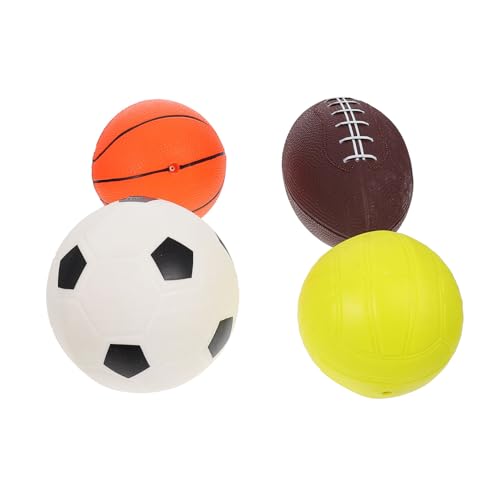 SKISUNO 1Satz Aufblasbares Spielzeugball Set für Set aus Rugby Volleyball Basketball Fußball Pädagogische Kugel für Drinnen und Draußen Farben Zufällig SKISUNO 1Satz Aufblasbares Spielzeugball Set für Set aus Rugby Volleyball Basketball Fußball Pädagogische Kugel für Drinnen und Draußen Farben Zufällig von SKISUNO