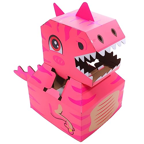 SKISUNO 1Satz DIY Dinosaurier Kartonspielzeugbox für Kreatives Bastelset zur Praktischer Fähigkeiten und Hand Auge Koordination für Cosplay und Rollenspiele SKISUNO 1Satz DIY Dinosaurier Kartonspielzeugbox für Kreatives Bastelset zur Praktischer Fähigkeiten und Hand Auge Koordination für Cosplay und Rollenspiele von SKISUNO