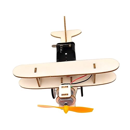 SKISUNO 1Satz DIY Holzflugzeug Bausatz Pädagogisches für Experimentelles Modellflugzeug Einfach zu Montieren Fördert Kreativität und Analytische Fähigkeiten für Bastelprojekte SKISUNO 1Satz DIY Holzflugzeug Bausatz Pädagogisches für Experimentelles Modellflugzeug Einfach zu Montieren Fördert Kreativität und Analytische Fähigkeiten für Bastelprojekte von SKISUNO