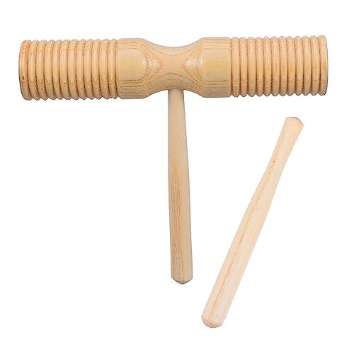 SKISUNO 1Satz Doppelrohr Musikspielzeug aus Holz Exquisites Orff Percussion Instrument für Musikalischen Früherziehung und Entwicklung des Rhythmusgefühls Leicht und Tragbar SKISUNO 1Satz Doppelrohr Musikspielzeug aus Holz Exquisites Orff Percussion Instrument für Musikalischen Früherziehung und Entwicklung des Rhythmusgefühls Leicht und Tragbar von SKISUNO