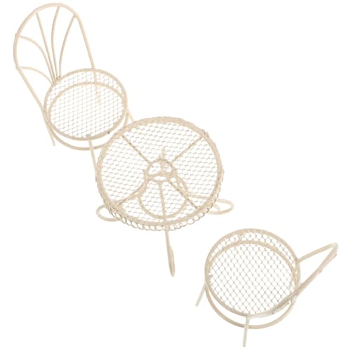 SKISUNO 1Satz Gartenmöbel Set für Puppenhaus Teilig Elegantes Design Schreibtischdekoration für Kreative Fotografie SKISUNO 1Satz Gartenmöbel Set für Puppenhaus Teilig Elegantes Design Schreibtischdekoration für Kreative Fotografie von SKISUNO
