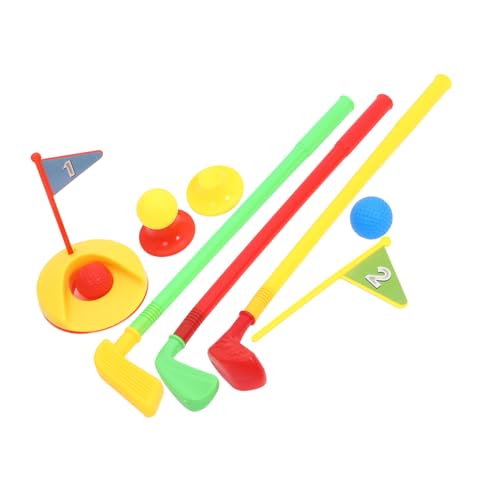 SKISUNO 1Satz Golfset Teiliges Outdoor mit Golfclubs und Bunten Plastikbällen Fördert Körperliche und Geistige Entwicklung für Jungen für Spaß im Freien SKISUNO 1Satz Golfset Teiliges Outdoor mit Golfclubs und Bunten Plastikbällen Fördert Körperliche und Geistige Entwicklung für Jungen für Spaß im Freien von SKISUNO