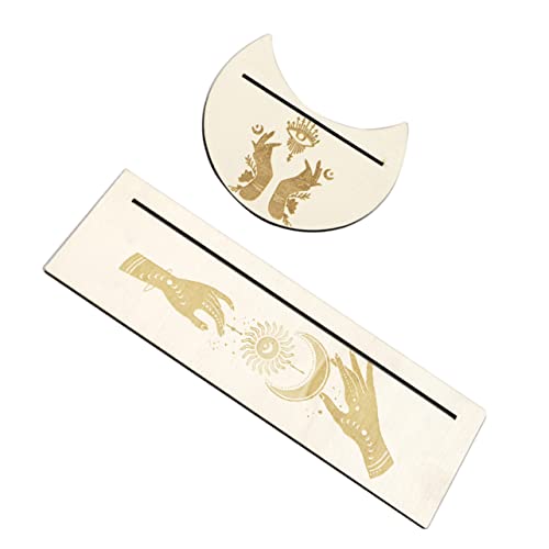 SKISUNO 1Satz Hölzerner Tarot Kartenhalter Mondform Dekorativer Altarständer für Tarotkarten Platzsparend und Langlebig für Zuhause Bar und Restaurant Kreatives Desktop SKISUNO 1Satz Hölzerner Tarot Kartenhalter Mondform Dekorativer Altarständer für Tarotkarten Platzsparend und Langlebig für Zuhause Bar und Restaurant Kreatives Desktop von SKISUNO