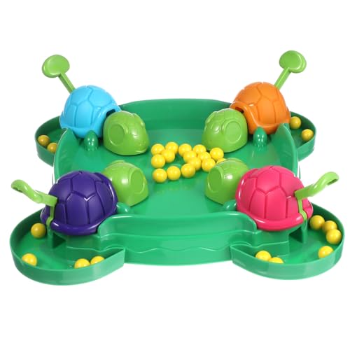 SKISUNO 1Satz Interaktives Schildkröten Brettspiel für Bunten Bohnen Kinderspielzeug für Familien und Partys Fördert Frühe Bildung und Motorik SKISUNO 1Satz Interaktives Schildkröten Brettspiel für Bunten Bohnen Kinderspielzeug für Familien und Partys Fördert Frühe Bildung und Motorik von SKISUNO