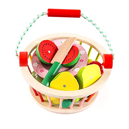 SKISUNO 1Satz Küchen Spielzeugset für Pädagogisches Gemüse und Obstspielzeug aus Realistische Schnitte für Rollenspiele für Jungen und Jahren Fördert SKISUNO 1Satz Küchen Spielzeugset für Pädagogisches Gemüse und Obstspielzeug aus Realistische Schnitte für Rollenspiele für Jungen und Jahren Fördert von SKISUNO