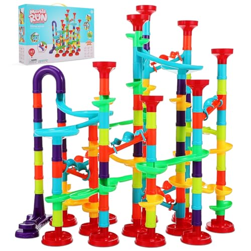 SKISUNO 1Satz Kugelbahn Set für Teile Marmorbahn Bausteinspielzeug Interaktives Kugellabyrinth Einfach zu Montieren Sicheres für Kreative Bauprojekte für Kleinkinder SKISUNO 1Satz Kugelbahn Set für Teile Marmorbahn Bausteinspielzeug Interaktives Kugellabyrinth Einfach zu Montieren Sicheres für Kreative Bauprojekte für Kleinkinder von SKISUNO