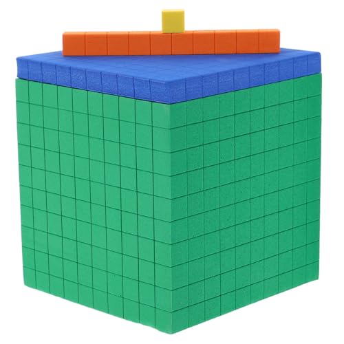 SKISUNO 1satz Schaumstoff Zählblöcke Für Mathematik Frühkindliche Lernspielzeuge Stufiges Dezimalsystem Pädagogische Spielzeuge Für Mädchen Mathematische Manipulatives von SKISUNO