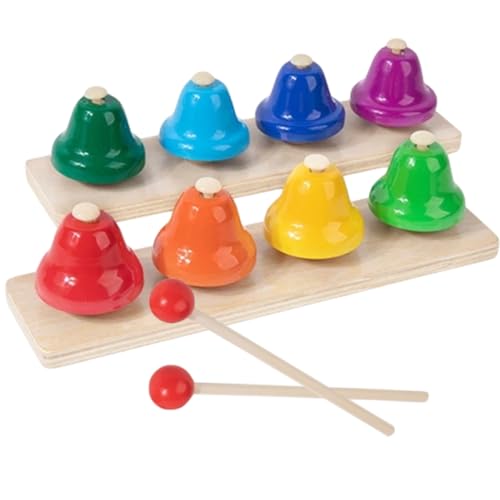 SKISUNO 1Satz Noten Handglocken für Exquisites Musikspielzeug Hand Koordination Langlebig und Sicher für Geburtstagsgeschenke und Lernspiele SKISUNO 1Satz Noten Handglocken für Exquisites Musikspielzeug Hand Koordination Langlebig und Sicher für Geburtstagsgeschenke und Lernspiele von SKISUNO