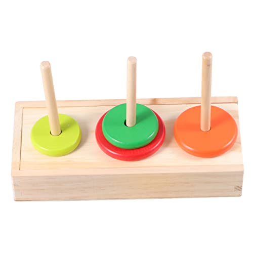 SKISUNO 1Satz Stapelturm aus Holz für Farbiges Ring Stapelturm für Unterhaltung Robuste Konstruktion mit Optimalen Ringlöchern Montessori Jahren SKISUNO 1Satz Stapelturm aus Holz für Farbiges Ring Stapelturm für Unterhaltung Robuste Konstruktion mit Optimalen Ringlöchern Montessori Jahren von SKISUNO