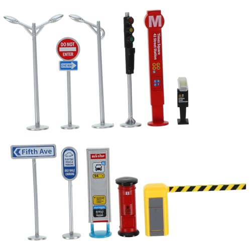 SKISUNO 1Satz Verkehrszeichen für Teiliges Kreativität und Verkehrssicherheit für Kindergarten Spielzimmer und Lernumgebungen Hergestellt aus Robustem SKISUNO 1Satz Verkehrszeichen für Teiliges Kreativität und Verkehrssicherheit für Kindergarten Spielzimmer und Lernumgebungen Hergestellt aus Robustem von SKISUNO