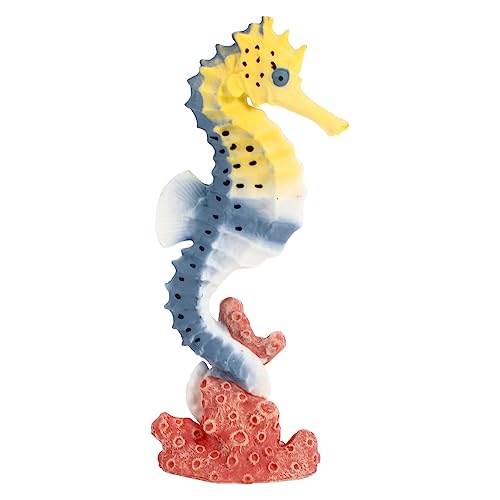 SKISUNO 1stück Realistisches Sea Horse Modell Lernspielzeug Aus Robustem Kunststoff Für Junge Mädchen Für Pädagogische Zwecke Dekoration Im Kinderzimmer von SKISUNO