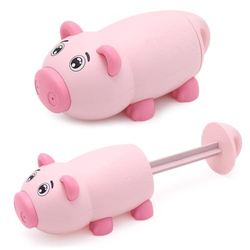 SKISUNO 1Stück Schweineförmiger Wasserspritzer Pinkes Wasserspielzeug für Sommerpool und Strandaktivitäten Leicht und Handlich für Kleine Hände Perfektes SKISUNO 1Stück Schweineförmiger Wasserspritzer Pinkes Wasserspielzeug für Sommerpool und Strandaktivitäten Leicht und Handlich für Kleine Hände Perfektes von SKISUNO
