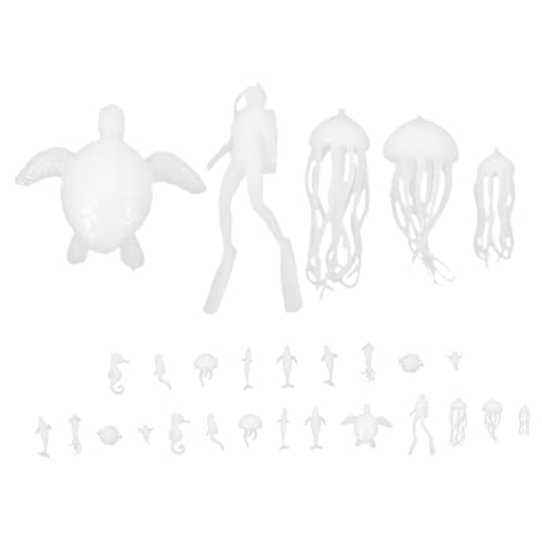 SKISUNO 2 Sätze Miniatur Meerestiere Epoxidharz Füller Figuren Farbenfrohe Meeresbewohner DIY Bastelbedarf für Kreative Gruppenaktivitäten SKISUNO 2 Sätze Miniatur Meerestiere Epoxidharz Füller Figuren Farbenfrohe Meeresbewohner DIY Bastelbedarf für Kreative Gruppenaktivitäten von SKISUNO