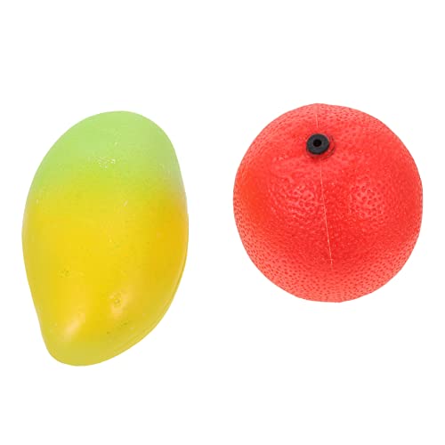 SKISUNO 2 Stück Frucht Shaker für Pack Maracas Musikinstrumente aus Robustem Pädagogisches Frühen Entwicklung für Zuhause Kindergarten und Schule von SKISUNO