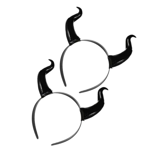SKISUNO 2 Stück Leichtes Teiliges Teufelshorn Stirnband aus Kunststoff Bequemes Halloween Kopfschmuck Accessoire für Cosplay Fasching Kostümpartys und Karneval Modisches Horn Kopfschmuck SKISUNO 2 Stück Leichtes Teiliges Teufelshorn Stirnband aus Kunststoff Bequemes Halloween Kopfschmuck Accessoire für Cosplay Fasching Kostümpartys und Karneval Modisches Horn Kopfschmuck von SKISUNO