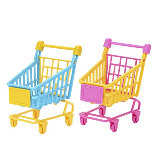 SKISUNO 2 Stück Mini Einkaufswagen Set für Set PVC Simulation Trolley für Rollenspiel und Aufbewahrung Geeignet für Kleinkinder und Junge Mädchen Zufällige Farben Zufällige Farbe SKISUNO 2 Stück Mini Einkaufswagen Set für Set PVC Simulation Trolley für Rollenspiel und Aufbewahrung Geeignet für Kleinkinder und Junge Mädchen Zufällige Farben Zufällige Farbe von SKISUNO