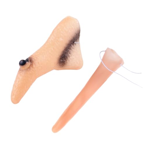 SKISUNO 2 Stück Teiliges Hexen Nasen Halloween Kostüm Damen Kreative Lange Hexennasen Requisiten Wiederverwendbar Realistisch für Halloween Party Dekoration und Maskerade SKISUNO 2 Stück Teiliges Hexen Nasen Halloween Kostüm Damen Kreative Lange Hexennasen Requisiten Wiederverwendbar Realistisch für Halloween Party Dekoration und Maskerade von SKISUNO