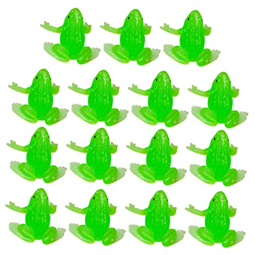 SKISUNO 20 Stück Teiliges Realistische Froschfiguren aus TPR Softgummi Halbtransparent mit Soundfunktion Mini Frosch Deko für Aquarium Bonsai Geburtstagsdekoration SKISUNO 20 Stück Teiliges Realistische Froschfiguren aus TPR Softgummi Halbtransparent mit Soundfunktion Mini Frosch Deko für Aquarium Bonsai Geburtstagsdekoration von SKISUNO