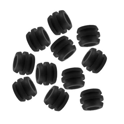 SKISUNO 20 Stück Teiliges Tischfußball Gummipuffer aus Elastischem Verschleißfestem Gummi Stangenbuchsen für Präzise Langlebige Kickerstangen Zubehör für Tischfußballgeräte SKISUNO 20 Stück Teiliges Tischfußball Gummipuffer aus Elastischem Verschleißfestem Gummi Stangenbuchsen für Präzise Langlebige Kickerstangen Zubehör für Tischfußballgeräte von SKISUNO