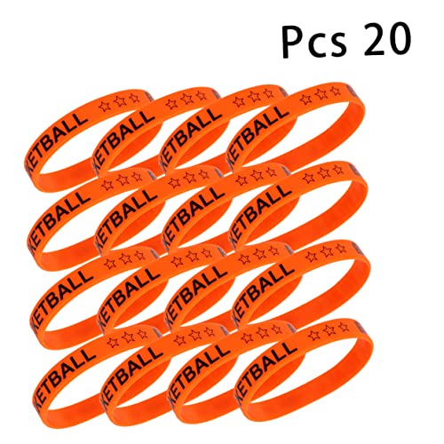 SKISUNO 20Stücke Basketball Armbänder Kreative Party Wristbands mit Basketball Motiven für Themenpartys Karneval und Geburtstagsfeiern Unisex SKISUNO 20Stücke Basketball Armbänder Kreative Party Wristbands mit Basketball Motiven für Themenpartys Karneval und Geburtstagsfeiern Unisex von SKISUNO