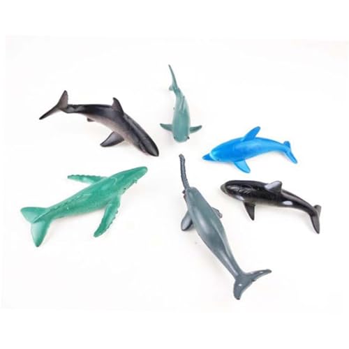 SKISUNO Spielzeug 24st Spielzeuge Modelle Delfinspielzeug Puzzle Kind Ornamente Kinderspielzeug von SKISUNO