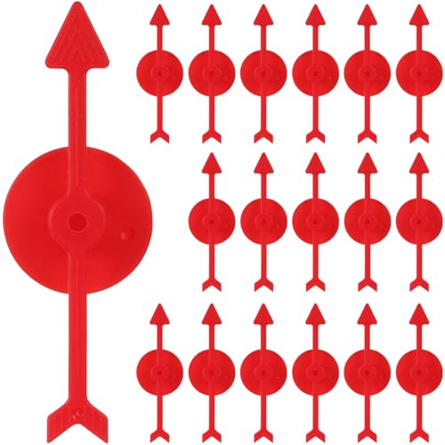 SKISUNO 25Stücke Teiliges Pfeilspinner für Brettspiele Rotierende Spielpfeile für Interaktive Spiele Kompatibel Langlebig und Wiederverwendbar SKISUNO 25Stücke Teiliges Pfeilspinner für Brettspiele Rotierende Spielpfeile für Interaktive Spiele Kompatibel Langlebig und Wiederverwendbar von SKISUNO