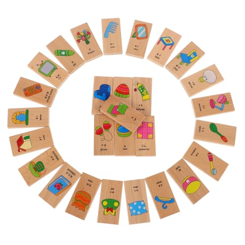 SKISUNO 28-teiliges Holz-Domino-Set Für Kinder, Stapelblöcke, Lernspielzeug Für Kleinkinder, Aktivitäten Im Vorschulalter, Baby-holzklötze Für Die Entwicklung Von Fähigkeiten SKISUNO 28-teiliges Holz-Domino-Set Für Kinder, Stapelblöcke, Lernspielzeug Für Kleinkinder, Aktivitäten Im Vorschulalter, Baby-holzklötze Für Die Entwicklung Von Fähigkeiten von SKISUNO