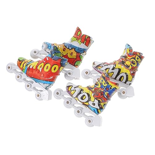 SKISUNO 2Paare Kompakte Fingerschlittschuhe für Finger Fingerspielzeug für Stressabbau und Geschicklichkeitstraining für Desktop und Fingersportliebhaber Robust und Langlebig SKISUNO 2Paare Kompakte Fingerschlittschuhe für Finger Fingerspielzeug für Stressabbau und Geschicklichkeitstraining für Desktop und Fingersportliebhaber Robust und Langlebig von SKISUNO