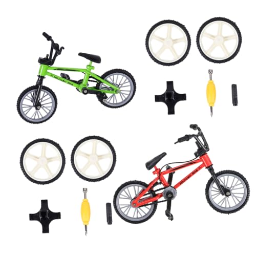 SKISUNO 2Sätze Fingerbike Teiliges Mini Finger für Schreibtisch Aluminiumlegierung Fingerspielzeug für Spaß und Beim Indoor Aktivitäten SKISUNO 2Sätze Fingerbike Teiliges Mini Finger für Schreibtisch Aluminiumlegierung Fingerspielzeug für Spaß und Beim Indoor Aktivitäten von SKISUNO