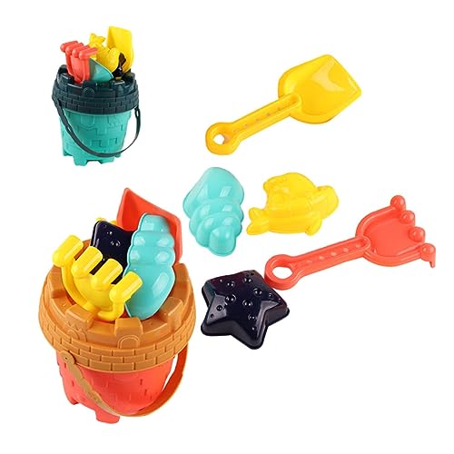 SKISUNO 2Sätze Strandspielzeugset für Teiliges mit Eimer Schaufeln und Förmchen Bunten Farben für Sandkasten und Outdoor Fördert Kreativität und Spielspaß SKISUNO 2Sätze Strandspielzeugset für Teiliges mit Eimer Schaufeln und Förmchen Bunten Farben für Sandkasten und Outdoor Fördert Kreativität und Spielspaß von SKISUNO