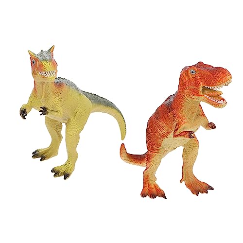 SKISUNO 2Stücke Dinosaurier mit Geräuschfunktion Lernspielzeug für Kreative Dinosaurier Modelle Fantasie und für Kleine Dino Fans SKISUNO 2Stücke Dinosaurier mit Geräuschfunktion Lernspielzeug für Kreative Dinosaurier Modelle Fantasie und für Kleine Dino Fans von SKISUNO