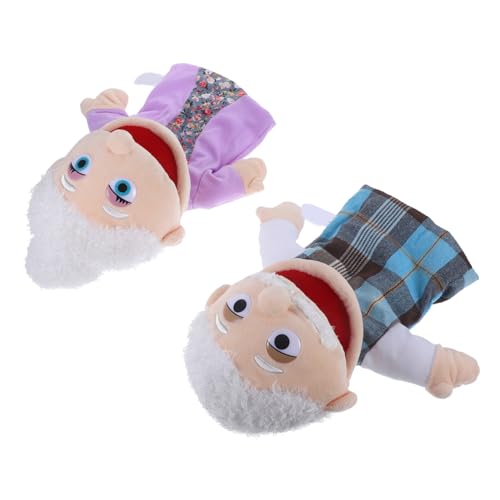 SKISUNO 2Stücke Handpuppen für Lebensechte Figuren für Interaktive Geschichten und Rollenspiele und Waschbar für Kreative Spielstunden und Lernspielzeug SKISUNO 2Stücke Handpuppen für Lebensechte Figuren für Interaktive Geschichten und Rollenspiele und Waschbar für Kreative Spielstunden und Lernspielzeug von SKISUNO