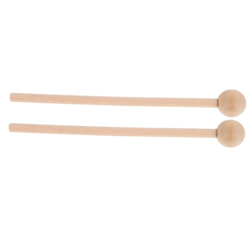 SKISUNO 2Stücke Holz Rhythmus Sticks Xylophon Mallets aus Robustem Holz Percussion Instrumente für Musikalische Früherziehung für Orff Anwendungen SKISUNO 2Stücke Holz Rhythmus Sticks Xylophon Mallets aus Robustem Holz Percussion Instrumente für Musikalische Früherziehung für Orff Anwendungen von SKISUNO