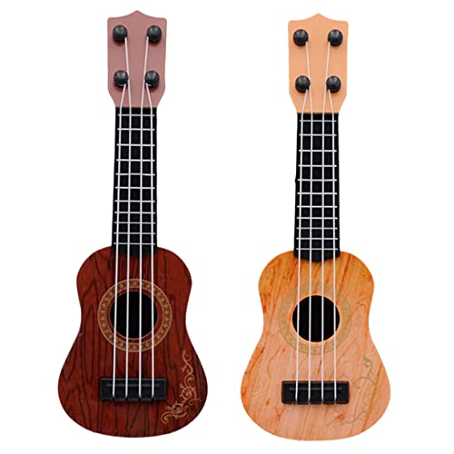 SKISUNO 2Stücke Kindergitarre Ukulele für Sicheres Langlebiges Musikinstrument für Frühe Bildung für Jungen SKISUNO 2Stücke Kindergitarre Ukulele für Sicheres Langlebiges Musikinstrument für Frühe Bildung für Jungen von SKISUNO