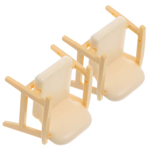 SKISUNO 2Stücke Sofa Sessel Puppenhaus Möbel Kunststoff Mini Sofastuhl für Kreative Dekorationen für Puppenhäuser Wohnzimmer und Mikro Szenen SKISUNO 2Stücke Sofa Sessel Puppenhaus Möbel Kunststoff Mini Sofastuhl für Kreative Dekorationen für Puppenhäuser Wohnzimmer und Mikro Szenen von SKISUNO