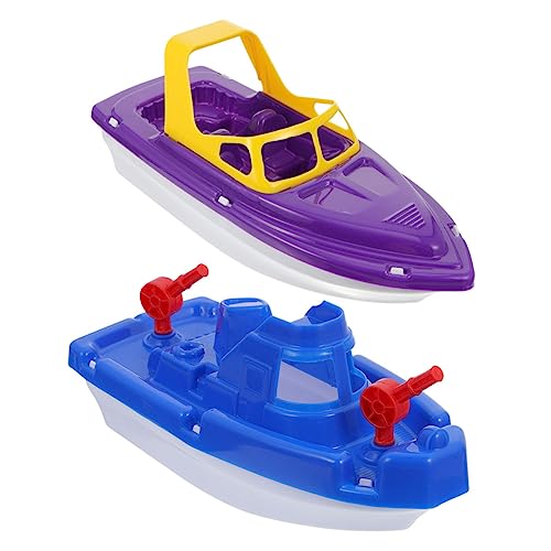 SKISUNO 2Stücke Strandspielzeug für Bootsspielzeug aus Kunststoff für Badespaß und Strandabenteuer Fördert Kreativität und Praktische Fähigkeiten für Jungen SKISUNO 2Stücke Strandspielzeug für Bootsspielzeug aus Kunststoff für Badespaß und Strandabenteuer Fördert Kreativität und Praktische Fähigkeiten für Jungen von SKISUNO