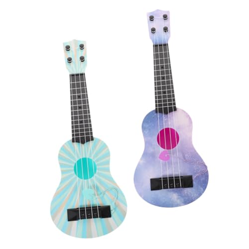 SKISUNO 2Stücke Ukulele aus Hochwertigem Pädagogisches Musikinstrument für Frühe Bildung Leicht und Tragbar für Jungen und Zufällige Farben SKISUNO 2Stücke Ukulele aus Hochwertigem Pädagogisches Musikinstrument für Frühe Bildung Leicht und Tragbar für Jungen und Zufällige Farben von SKISUNO