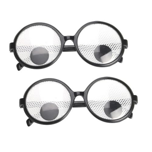 SKISUNO Lustige Brillen Mit Beweglichen Augen Kreative Partybrillen Für Karneval Fasching Mottoparty Und Spaßige Streiche Ideal Als Kostümzubehör SKISUNO Lustige Brillen Mit Beweglichen Augen Kreative Partybrillen Für Karneval Fasching Mottoparty Und Spaßige Streiche Ideal Als Kostümzubehör von SKISUNO