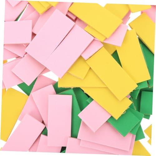 SKISUNO 3 Packungen Bunte Eva Schaumstoff Wandsticker Ablösbar Selbstklebend Kinderfreundlich DIY Bastelset für Klassenzimmer Kinderzimmer Kreative Wanddekoration Farben Grün Gelb SKISUNO 3 Packungen Bunte Eva Schaumstoff Wandsticker Ablösbar Selbstklebend Kinderfreundlich DIY Bastelset für Klassenzimmer Kinderzimmer Kreative Wanddekoration Farben Grün Gelb von SKISUNO