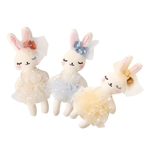 SKISUNO 3 Stück Plüsch Hase Kleines Kuscheltier mit Weicher Füllung Dekoratives Kaninchen Stofftier für DIY Basteln Osterdeko in Gelb und Langlebiges PP Baumwollmaterial SKISUNO 3 Stück Plüsch Hase Kleines Kuscheltier mit Weicher Füllung Dekoratives Kaninchen Stofftier für DIY Basteln Osterdeko in Gelb und Langlebiges PP Baumwollmaterial von SKISUNO