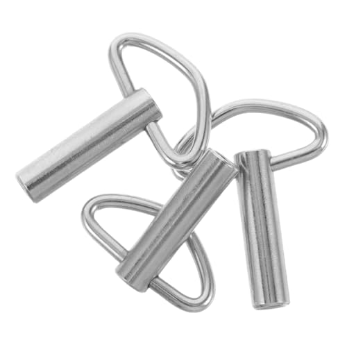 SKISUNO Robuster Metall-spieluhr-aufziehschlüssel 3-teilig Ersatz Für Wecker-Reparatur Dreieck-mechanismus-Werkzeug von SKISUNO