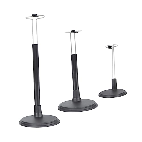 SKISUNO 3 Stück Teiliges Puppenstützrahmen Stabile Indoor Doll Support Ständer mit Dickem Rundem Sockel Einfacher Aufbau Sicherer Halt für Puppen im Haus Büro und Geschäft von SKISUNO