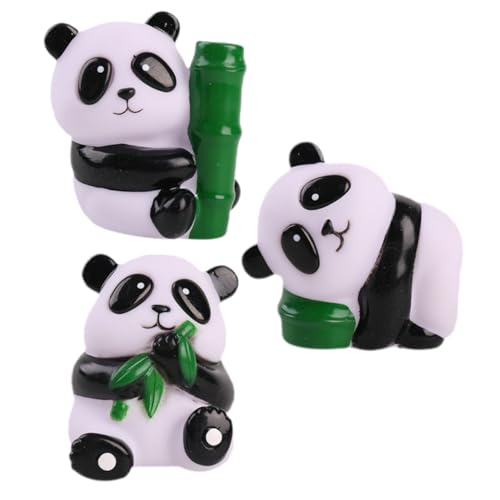 SKISUNO 3 Teiliges Kinderspielzeug Dekompressionsspielzeug Bezauberndes Quetschspielzeug Druckspielzeug Für Kinder Dehnbares Spielzeug Gegen Angstzustände Kleines Panda Spielzeug von SKISUNO