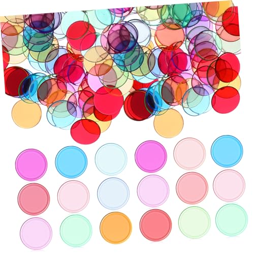 SKISUNO 300 Stück Bingo Chips Kunststoff Zählchips Rundmarker Transparent Spielkarten Zählhilfe für Bingo Lernspiele und Freizeitaktivitäten SKISUNO 300 Stück Bingo Chips Kunststoff Zählchips Rundmarker Transparent Spielkarten Zählhilfe für Bingo Lernspiele und Freizeitaktivitäten von SKISUNO