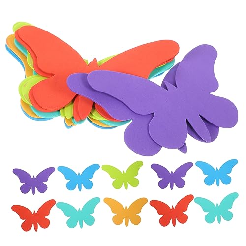 SKISUNO 36 Stück Teiliges DIY Schmetterlinge Bastelset Eva Schaumstoff Schmetterlingsformen zum Bemalen und Dekorieren Leichte Kreative Bastelmaterialien für Kindergarten Wand und Party SKISUNO 36 Stück Teiliges DIY Schmetterlinge Bastelset Eva Schaumstoff Schmetterlingsformen zum Bemalen und Dekorieren Leichte Kreative Bastelmaterialien für Kindergarten Wand und Party von SKISUNO