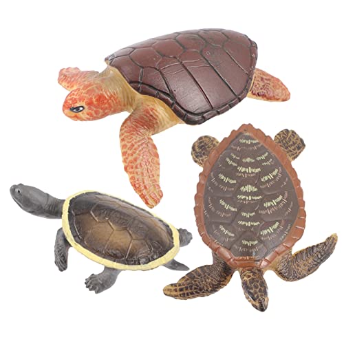 SKISUNO 3Stücke Teiliges Schildkröten Spielzeugset Realistische Tiere Für Dekoration Und Lernspielzeug Und Sammler Langlebig Und Farbenfroh SKISUNO 3Stücke Teiliges Schildkröten Spielzeugset Realistische Tiere Für Dekoration Und Lernspielzeug Und Sammler Langlebig Und Farbenfroh von SKISUNO