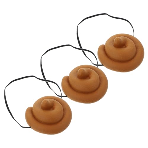 SKISUNO 3stücke Teiliges Lustiger Poop-hut-streich-accessoires Für Partys Cosplay Und Fotografie Ein Einzigartiges Kreatives Kostüm Für Erwachsene Für Halloween Und Feierlichkeiten von SKISUNO