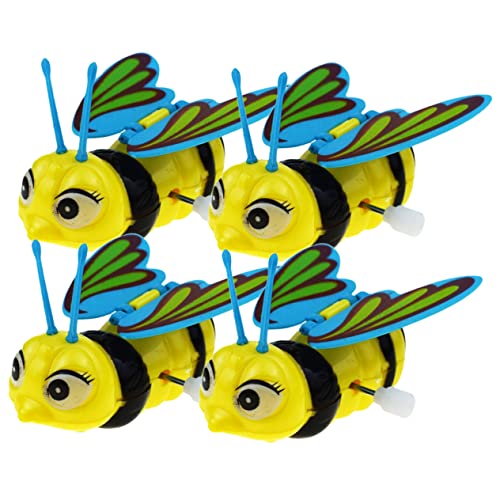 SKISUNO 4 Stück Aufziehspielzeug Biene Lustige Kinderaccessoires Kreative Tierform für Jungen und Spielzeuge für Zuhause und Unterwegs Fördert die Aufmerksamkeit und Interaktion SKISUNO 4 Stück Aufziehspielzeug Biene Lustige Kinderaccessoires Kreative Tierform für Jungen und Spielzeuge für Zuhause und Unterwegs Fördert die Aufmerksamkeit und Interaktion von SKISUNO