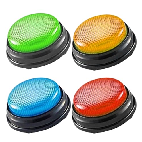 SKISUNO Interaktives Antwort-Buzzer-kit 4 Farbige Tasten Für Spiele Einfach Zu Bedienen Mit SKISUNO Interaktives Antwort-Buzzer-kit 4 Farbige Tasten Für Spiele Einfach Zu Bedienen Mit von SKISUNO