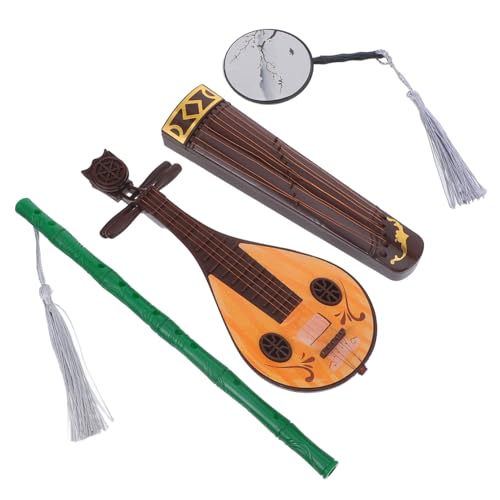 SKISUNO 4 Stück Teiliges Miniatur Spielzeugset Antike Musikinstrumente für Mädchen Mini Dekoration Kreative Puppenhaus Accessoires Zufällige Farben Kindgerechtes Ornament Zufällige Farbe SKISUNO 4 Stück Teiliges Miniatur Spielzeugset Antike Musikinstrumente für Mädchen Mini Dekoration Kreative Puppenhaus Accessoires Zufällige Farben Kindgerechtes Ornament Zufällige Farbe von SKISUNO